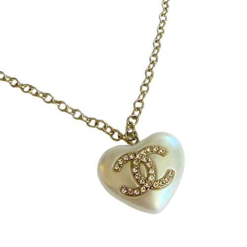 Pearl Heart Necklace