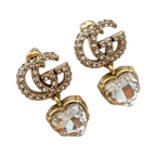 Heart Drop Earrings