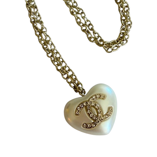 Pearl Heart Necklace